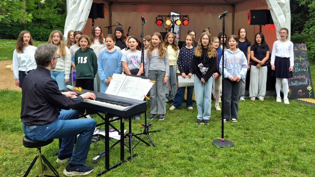 Unterstufenchor beim Katholikentag
