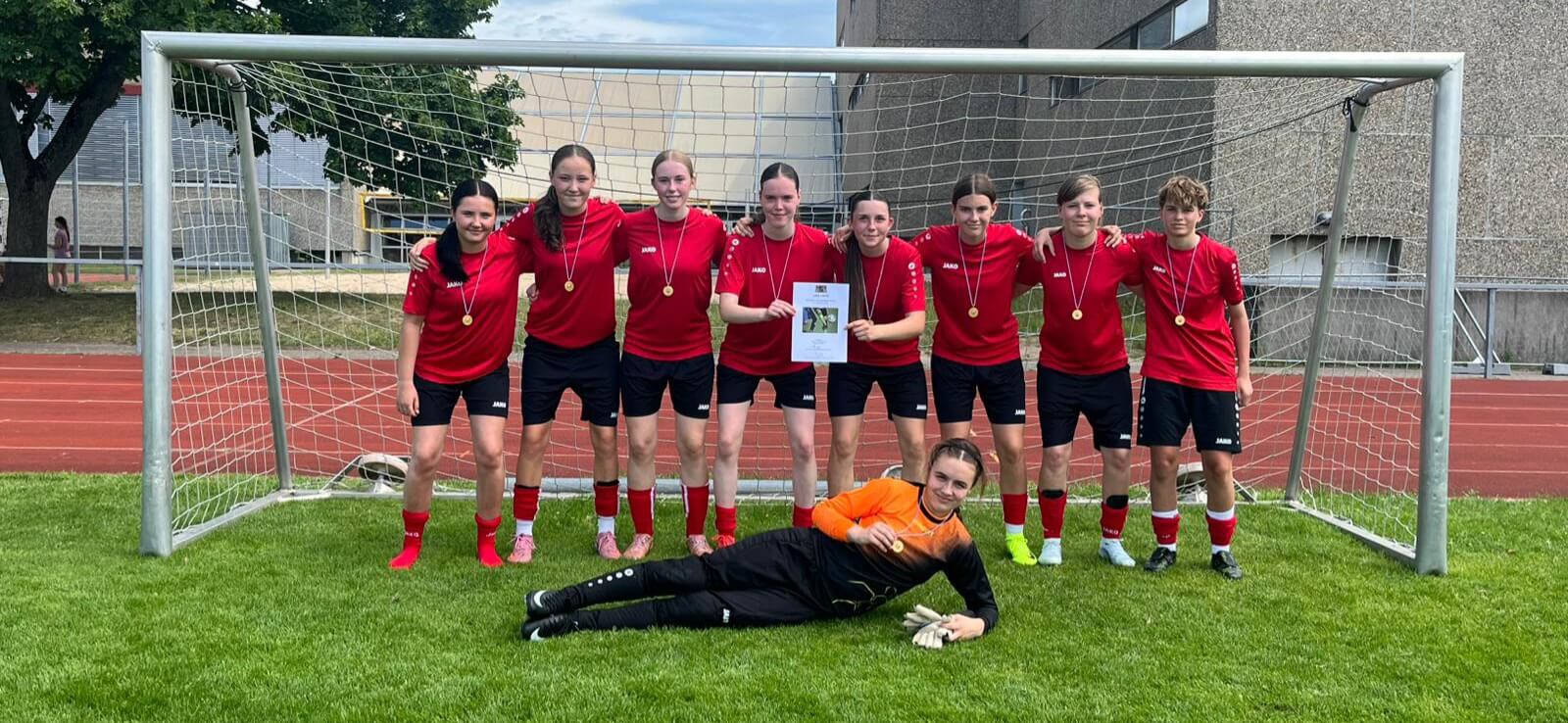 Gold für die St.-Ursula-Schule im Fußball Gold für die St.-Ursula-Schule im Fußball
